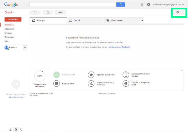 Gmail en Outlook Fran Bravo gestión de presencia en internet