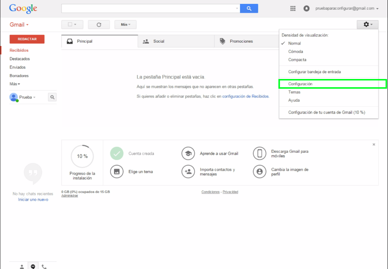 Gmail en Outlook Fran Bravo gestión de presencia en internet